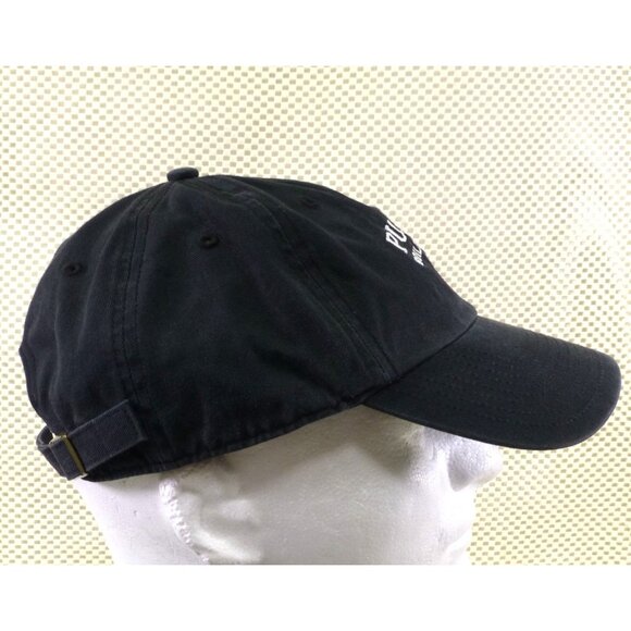 Purdue Boilermakers Black Adjustable Baseball Cap By 47 Twins OSFA - Picture 2 of 8